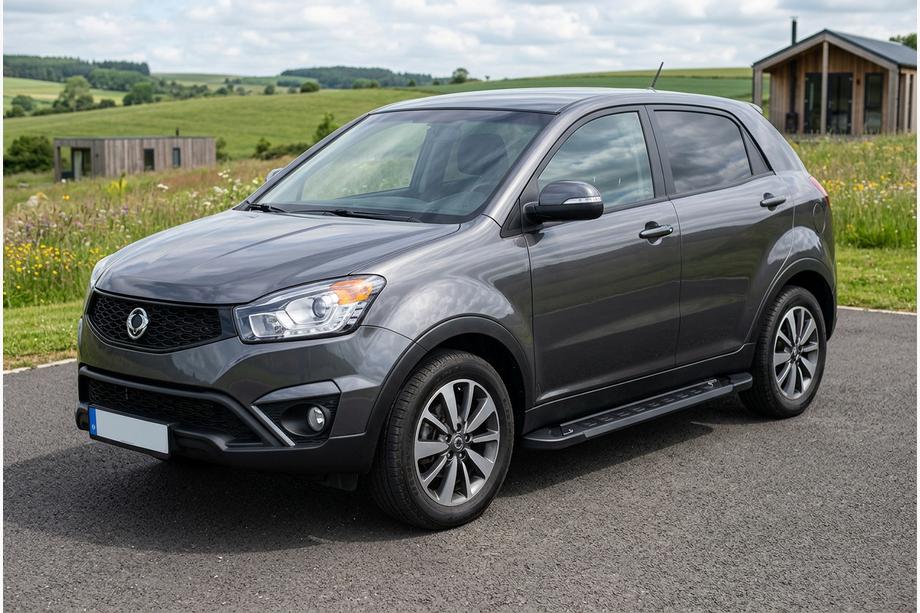 SsangYong Korando 2010–2019 Sidosteg RedLine Black (2 st, aluminium) Image