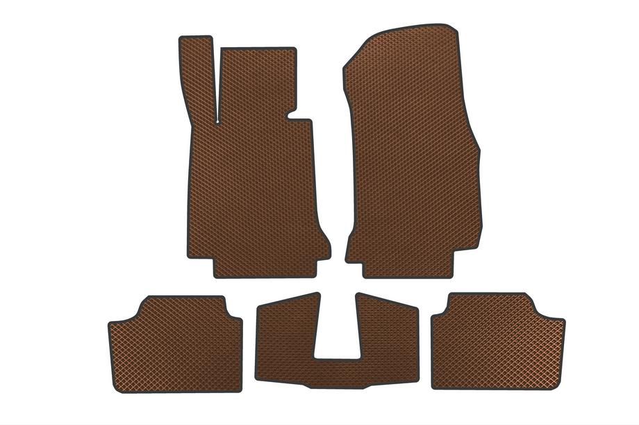 BMW 2-serien F22/F23 2014–2021 EVA-golvmattor (för F22, brun) Image