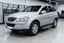 SsangYong Kyron 2005–2014 Sidosteg Sunrise (2 st, aluminium) foto 1