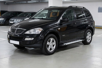 SsangYong Kyron 2005–2014 Sidosteg Allmond Grey (2 st, aluminium) foto 1