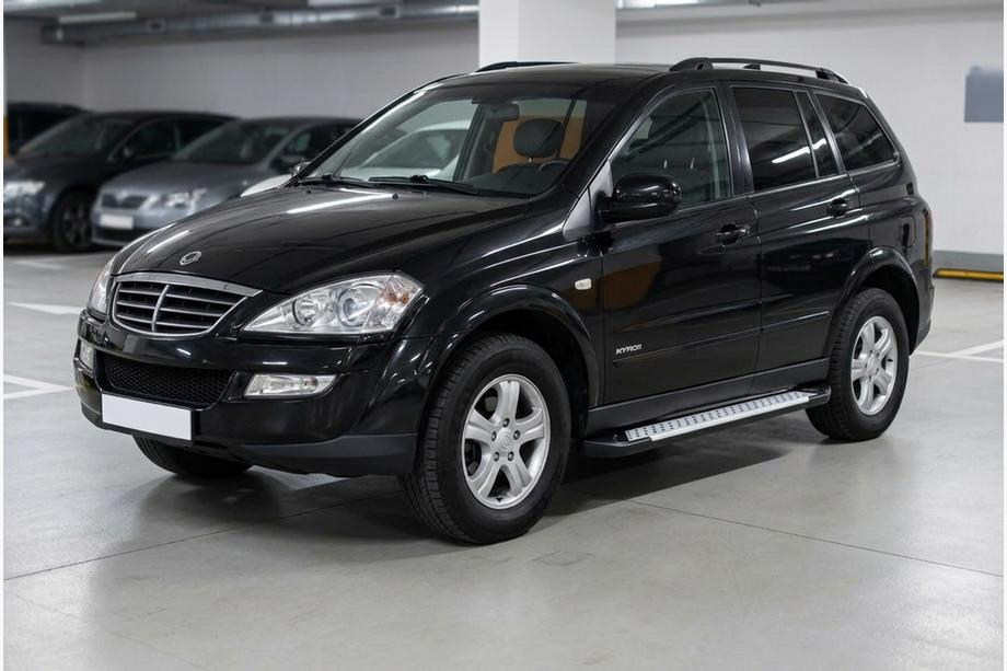 SsangYong Kyron 2005–2014 Sidosteg Allmond Grey (2 st, aluminium) Image