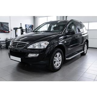Sidosteg Maydos V1 (2 st, aluminium ↗ rostfritt stål) SsangYong Kyron 2005–2014 foto 1