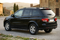 SsangYong Kyron 2005–2014 Sidosteg Bosphorus Black (2 st, aluminium) foto 1