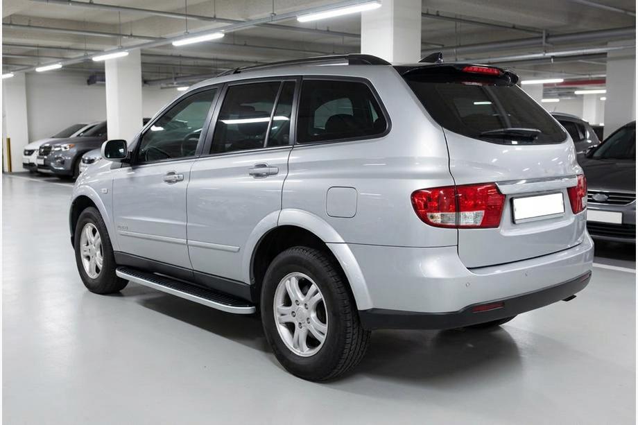 SsangYong Kyron 2005–2014 Sidosteg Tayga Grey (2 st, aluminium) Image