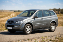 SsangYong Kyron 2005–2014 Sidosteg RedLine Black (2 st, aluminium) foto 1