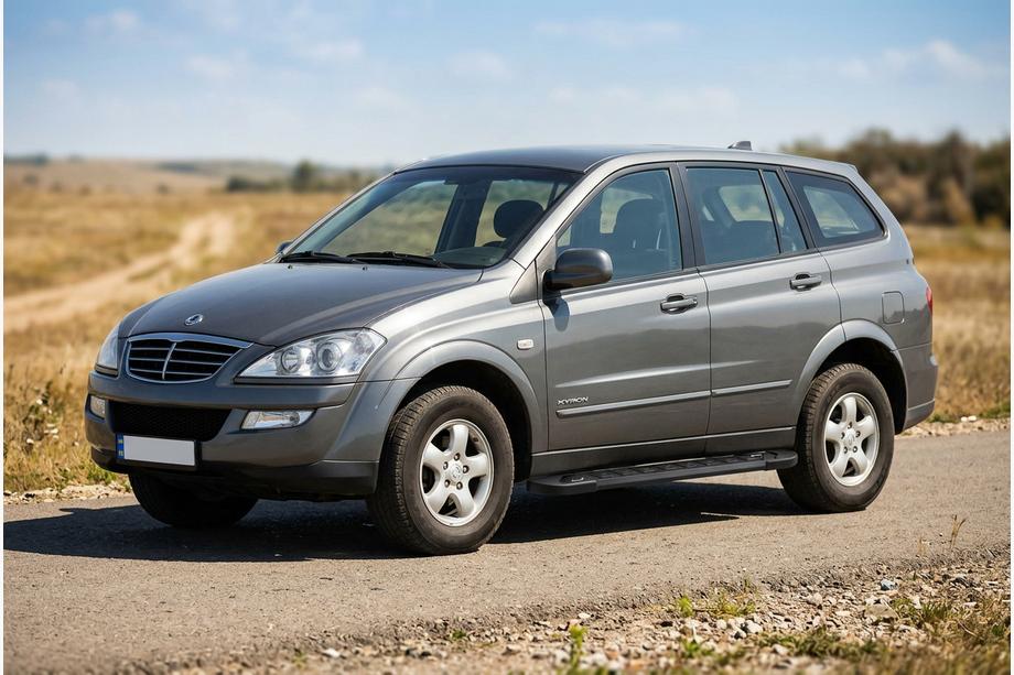 SsangYong Kyron 2005–2014 Sidosteg RedLine Black (2 st, aluminium) Image