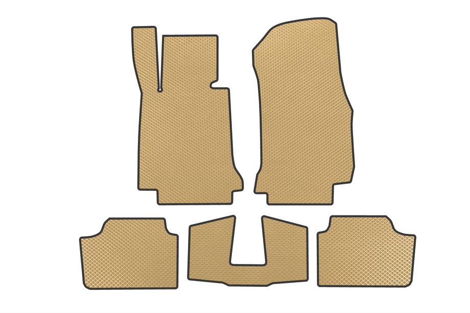 BMW 2-serien F22/F23 2014–2021 EVA-golvmattor (för F22, beige) Image