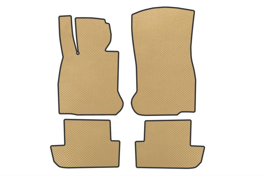 BMW 6-serien F12/F13/F06 2011–2018 EVA bilmattor (För F12/13, Beige) Image