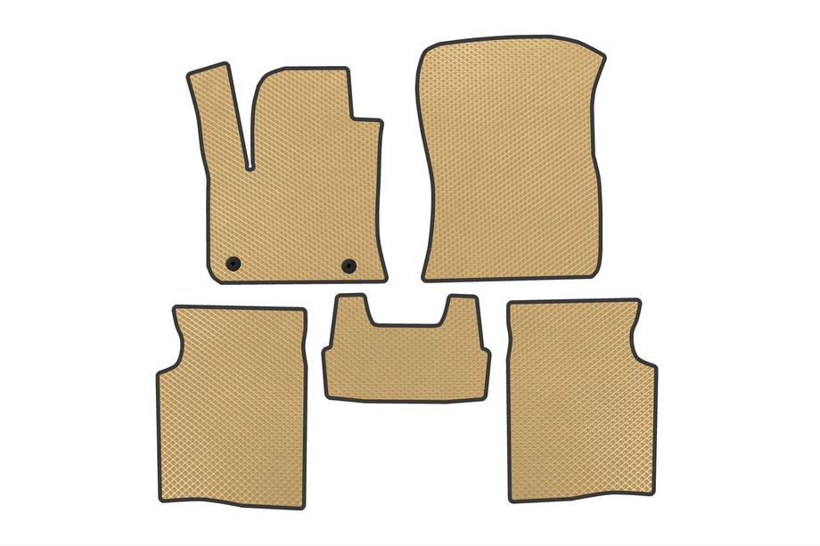 Citroen C4 X/e-C4 X 2022– EVA-golvmattor (Electro, beige) Image