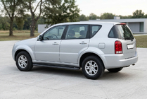 SsangYong Rexton I 2001–2017 Sidosteg Allmond Black (2 st, aluminium) foto 1