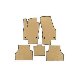 EVA bilmattor (Beige)
