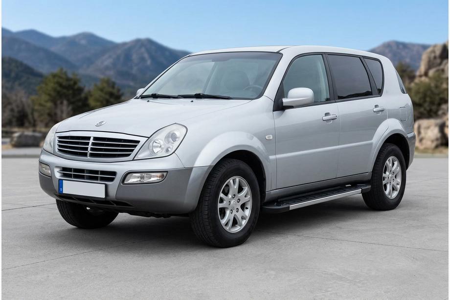 SsangYong Rexton I 2001–2017 Sidosteg RedLine V1 (2 st, aluminium) Image