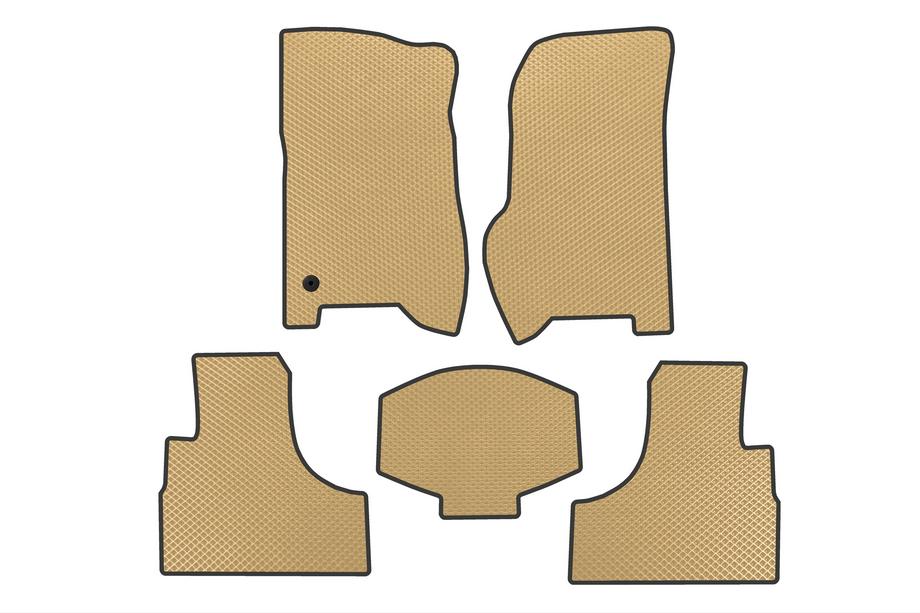 Jeep Cherokee/Liberty 2002–2007 EVA bilmattor (Beige) Image
