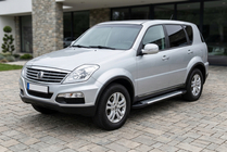 SsangYong Rexton I 2001–2017 Sidosteg Line (2 st, aluminium) foto 1