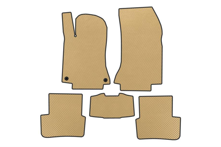 Mercedes B-class W246 2011–2018 EVA bilmattor (Beige) Image