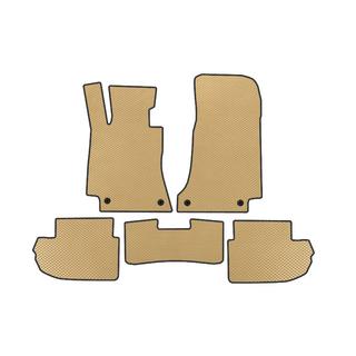 EVA-golvmattor för kupé (2021-2024, beige)