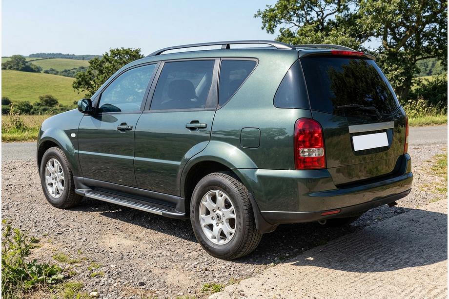 SsangYong Rexton I 2001–2017 Sidosteg Duru (2 st, aluminium) Image