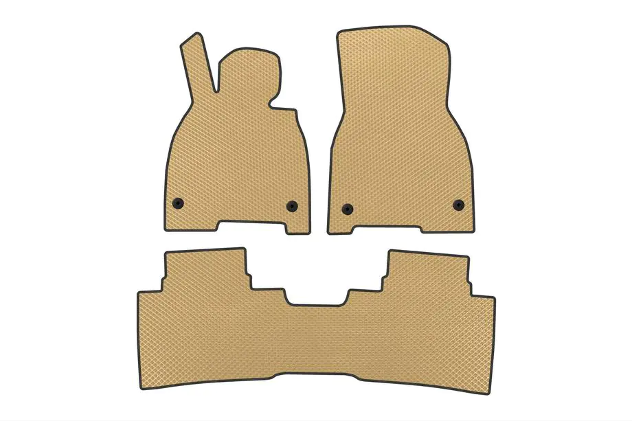 Mercedes EQS 2021– EVA bilmattor (Beige) Image