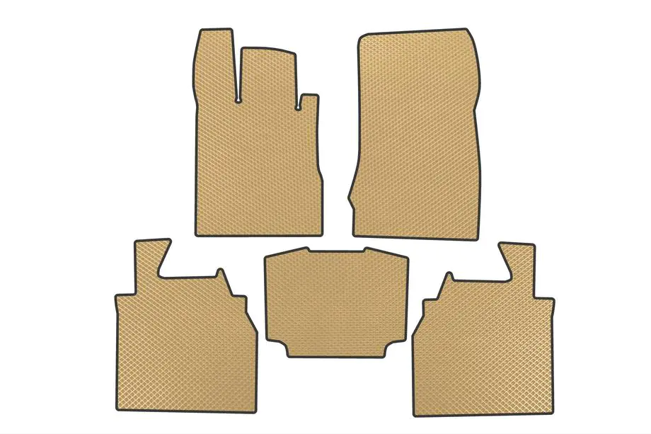 Mercedes S-klass W220 1998–2005 EVA bilmattor (Long, beige) Image