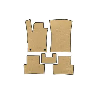 EVA-bilmattor (bensin, beige)
