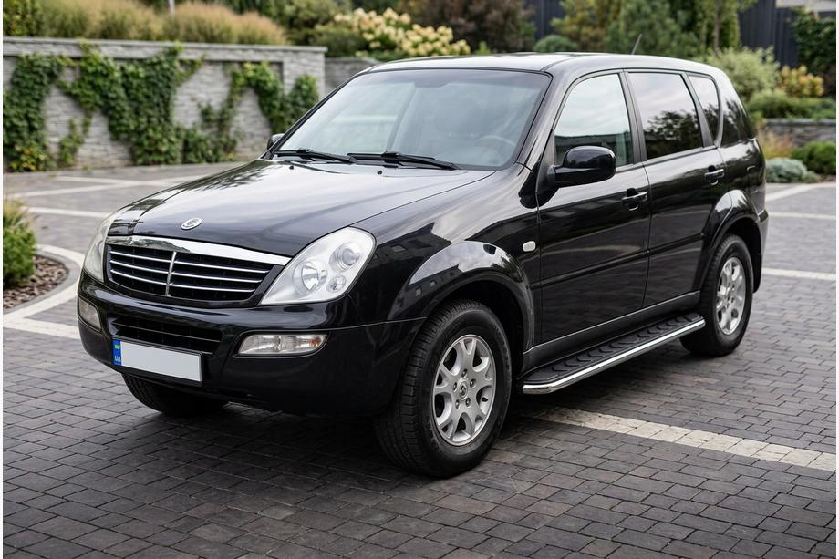 SsangYong Rexton I 2001–2017 Sidosteg Maydos V1 (2 st, aluminium ↗ rostfritt stål) Image