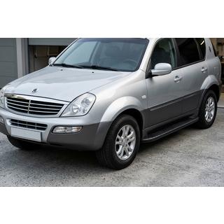 Sidosteg Bosphorus Black (2 st, aluminium) SsangYong Rexton I 2001–2017 foto 1