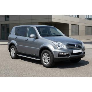 Sidosteg Tayga Grey (2 st, aluminium) SsangYong Rexton I 2001–2017 foto 1
