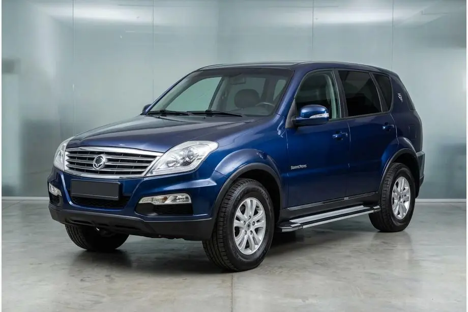 SsangYong Rexton I 2001–2017 Sidosteg Rainbow (2 st, aluminium) Image