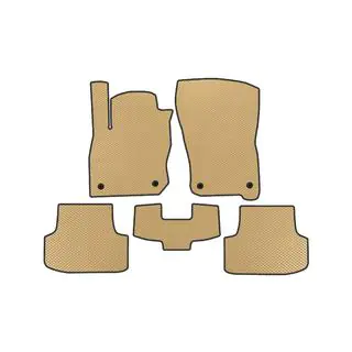 EVA-bilmattor (HB, Beige)