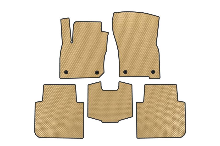 Volkswagen Tayron 2024– EVA bilmattor (Beige) Image
