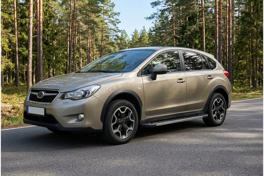 Subaru XV 2011–2017 Sidosteg RedLine V1 (2 st, aluminium) Image