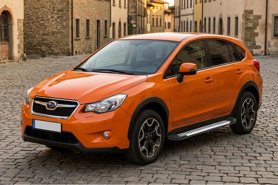Subaru XV 2011–2017 Sidosteg Line (2 st, aluminium) Image