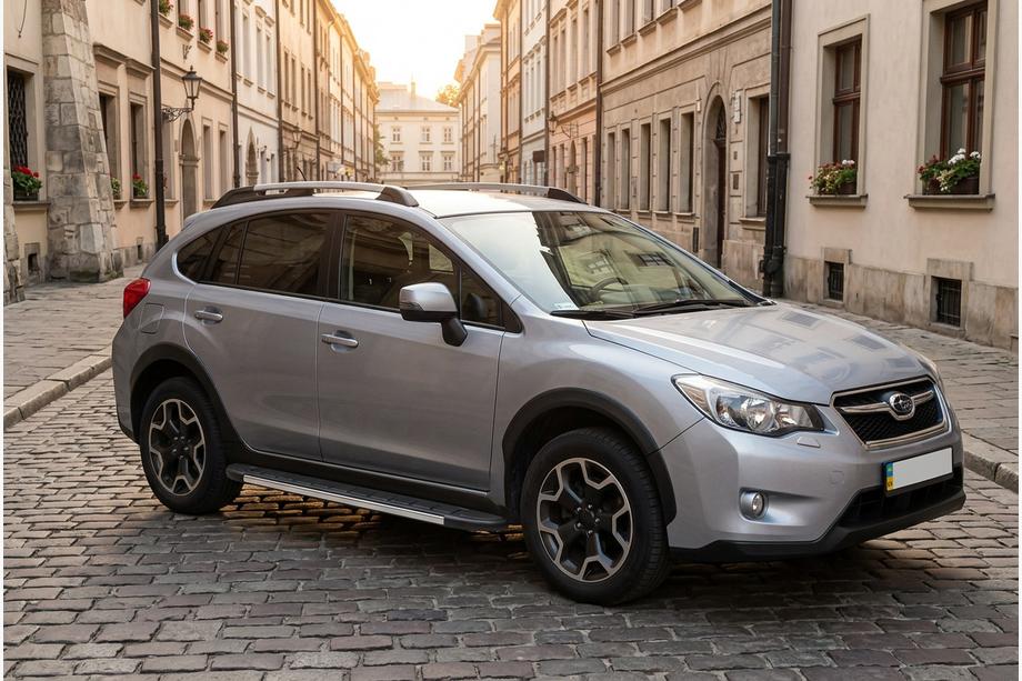 Subaru XV 2011–2017 Sidosteg Duru (2 st, aluminium) Image