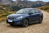 Subaru XV 2011–2017 Sidosteg Bosphorus Black (2 st, aluminium) foto 1