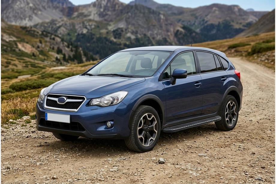 Subaru XV 2011–2017 Sidosteg Bosphorus Black (2 st, aluminium) Image