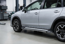 Subaru XV 2011–2017 Sidosteg Rainbow (2 st, aluminium) foto 1