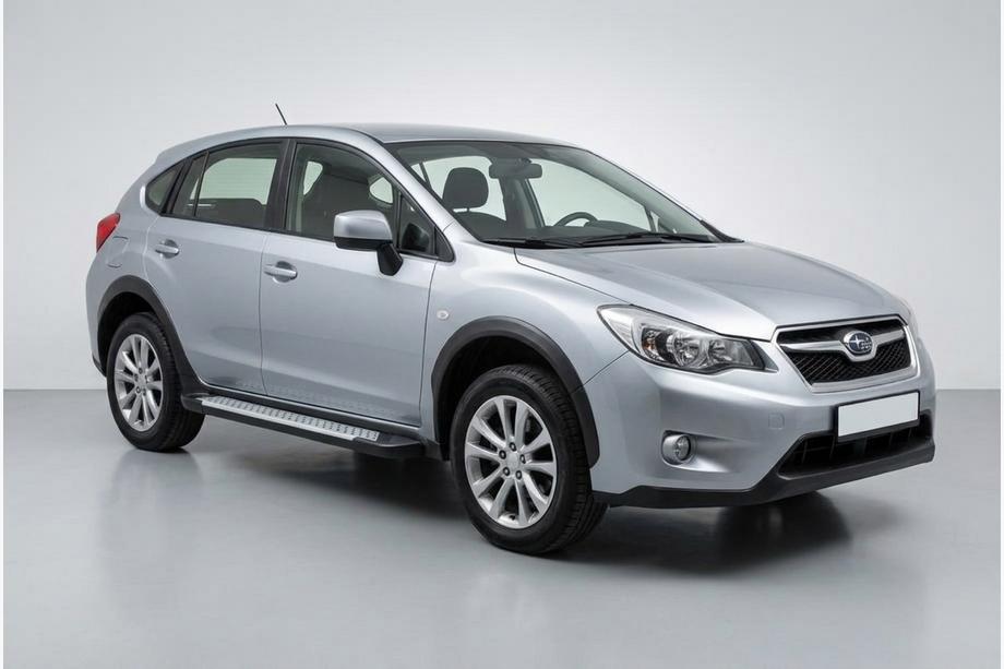Subaru XV 2011–2017 Sidosteg Allmond Grey (2 st, aluminium) Image