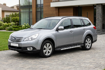 Subaru Outback 2009–2014 Sidosteg RedLine V1 (2 st, aluminium) foto 1