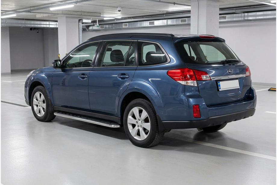 Subaru Outback 2009–2014 Sidosteg Maydos V1 (2 st, aluminium ↗ rostfritt stål) Image
