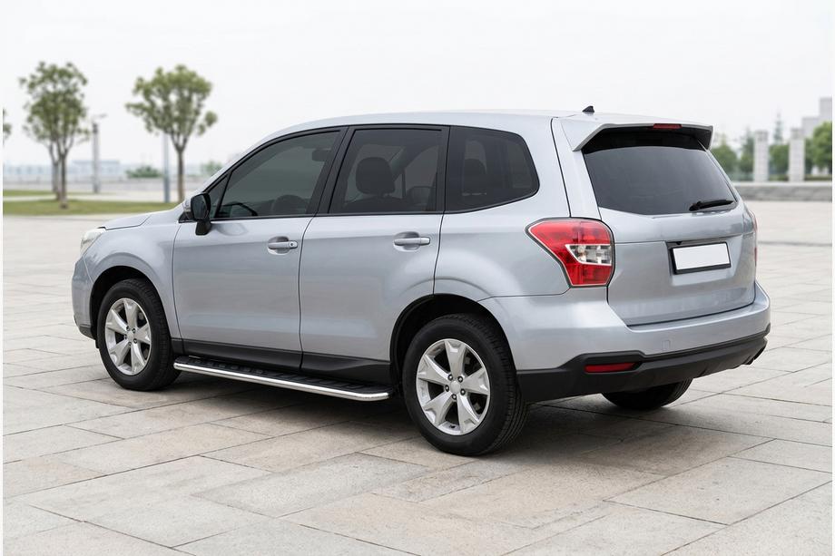 Subaru Forester 2013–2018 Sidosteg Maydos V1 (2 st, aluminium ↗ rostfritt stål) Image