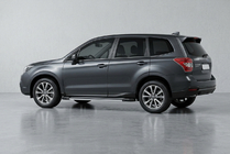 Subaru Forester 2013–2018 Sidosteg Rainbow (2 st, aluminium) foto 1