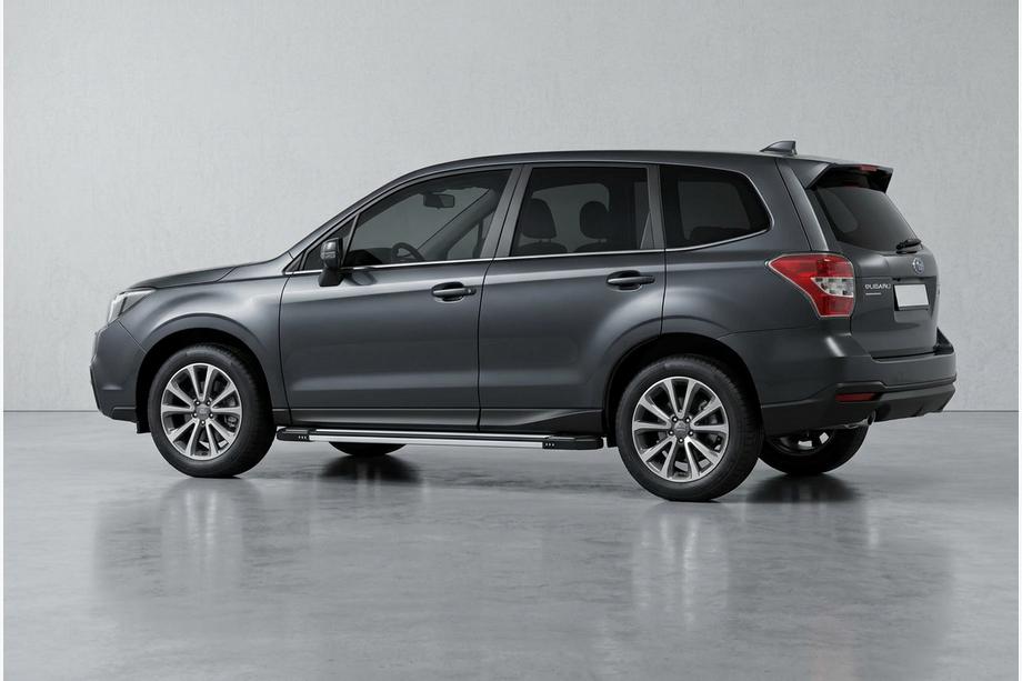 Subaru Forester 2013–2018 Sidosteg Rainbow (2 st, aluminium) Image