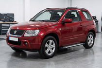 Suzuki Grand Vitara 2005–2017 Sidosteg Line (2 st, aluminium) foto 1