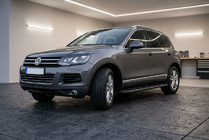 Volkswagen Touareg 2010–2018 Sidosteg Bosphorus Black (2 st, aluminium) foto 1