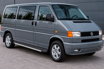 Volkswagen T4 Transporter 1990–2003 Sidosteg RedLine V1 (2 st, aluminium) Lång hjulbas foto 1