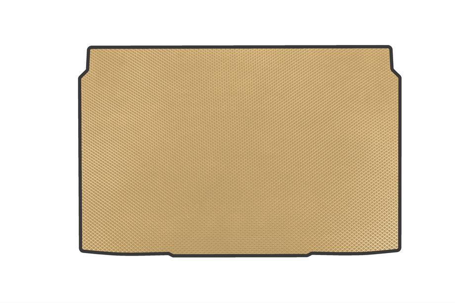 Peugeot 208 2019– EVA bagagerumsmatta (bensin, beige) Image