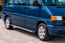 Volkswagen T4 Caravelle/Multivan 1990–2003 Sidosteg Duru (2 st, aluminium) foto 1