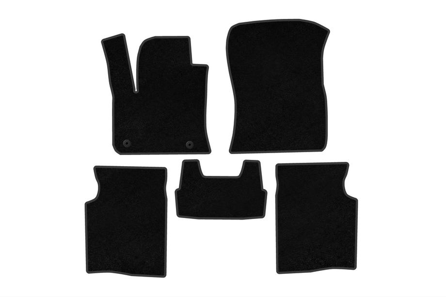 Citroen C4 X/e-C4 X 2022– Textilmattor Classic (Electro, svart) Image