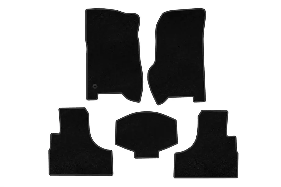 Jeep Cherokee/Liberty 2002–2007 Textilmattor Classic (Svart) Image
