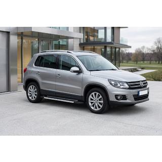 Sidosteg RedLine V1 (2 st, aluminium) Volkswagen Tiguan 2007–2016 foto 1